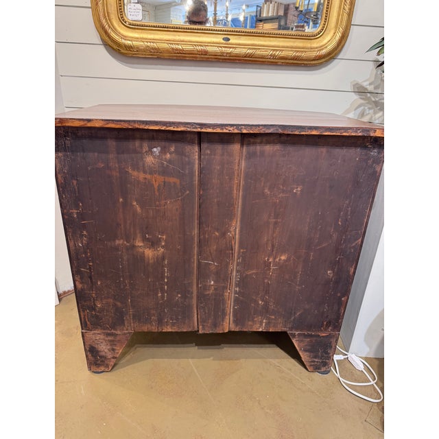 19th Century English Bowfront Chest For Sale - Image 12 of 12