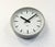 Industrial Grey Wall Clock from Burk, 1970s For Sale - Image 6 of 16
