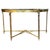 Large French Brass Demi-Lune Console Table, 1960 For Sale - Image 17 of 17