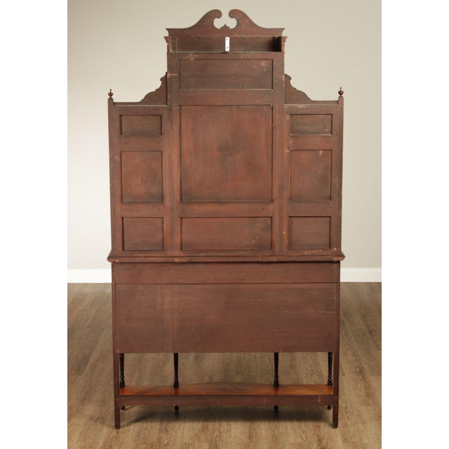 Antique Edwardian Inlaid Rosewood Sideboard For Sale - Image 15 of 18
