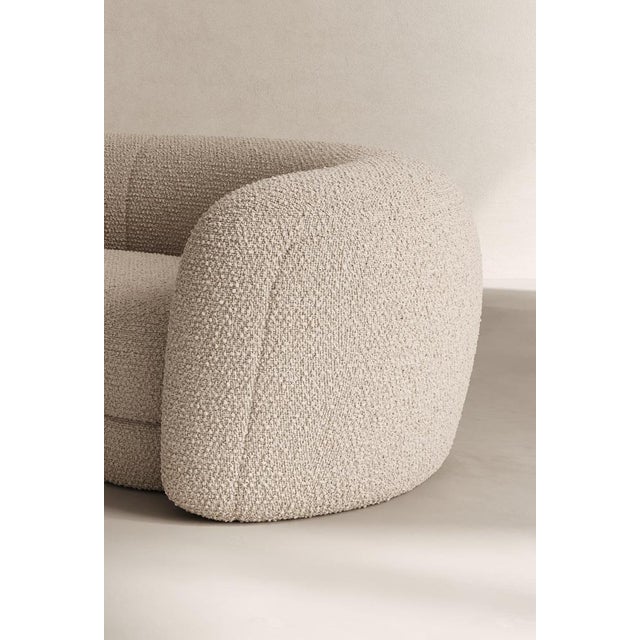 Contemporary Palace Sofa I in Dedar Milano Karakorum Bouclé by Paloma Editions For Sale - Image 3 of 8