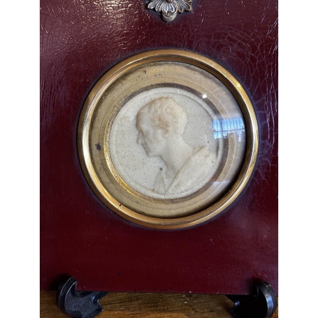 Georgian Framed Grand Tour Portrait, 1819 For Sale - Image 3 of 10