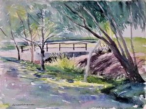 Joseph Weisman, Crescent Bridge, California, Circa 1960
