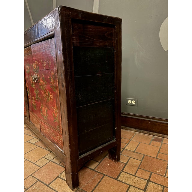 Late 19th Century Gansu Province Late 19th Century Credenza For Sale - Image 5 of 7