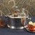 Serrano 5-Bottle Metal Wine Holder, Nickel For Sale - Image 4 of 5