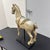 Chinese Tang Dynasty Horse Silhouette on Stand For Sale - Image 3 of 12