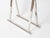 Metal Mid-Century Modern Italian Chromed Steel Trestles by Milo Baughman, 1970s, Set of 2 For Sale - Image 7 of 13