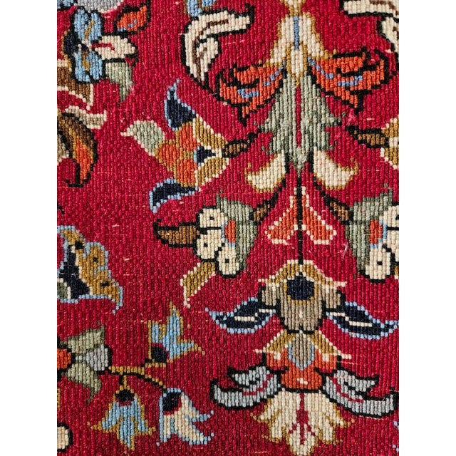 Floral Motif with Central Medallion, 1980s For Sale - Image 3 of 10