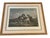 Victorian Mid 19th Century Victorian Hand-Colored Engraving "The Boasting Hound" After Sir Edwin Landseer in Burlwood Gallery Frame For Sale - Image 3 of 8