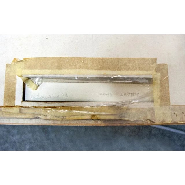 1970s Lithograph of Dadamaino, Italy, 1979 For Sale - Image 5 of 6