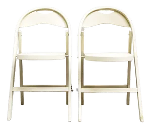 Set of Tric Style Folding Chairs, Poland, 1970s