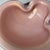 1950s Vintage Alfredo Barbini Pink Cased Art Glass Dish With Aventurine Gold Flecks 2 LBS For Sale - Image 5 of 6