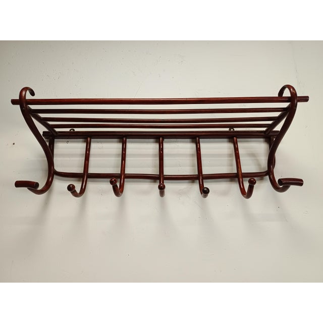 Wall-Mounted Coat Rack from Thonet, 1890s For Sale - Image 17 of 17