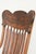 Early 20th Century Desk Chair with Wood Carving For Sale - Image 9 of 15