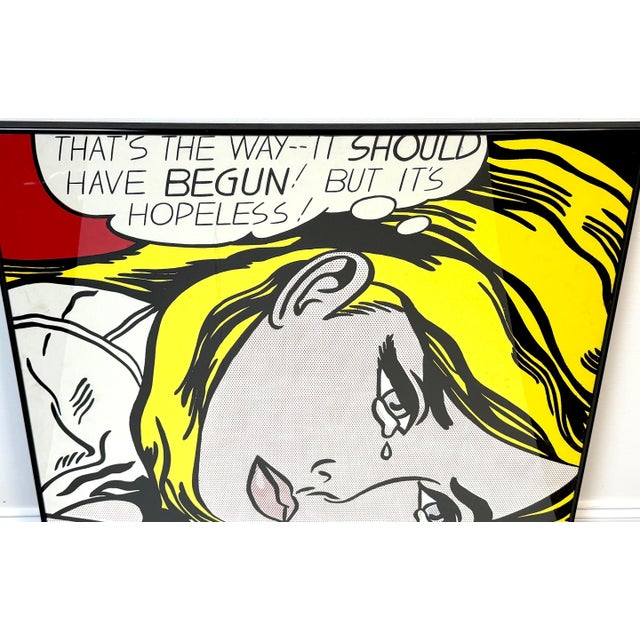 Roy Lichtenstein "That's The Way It Should Have Begun!" Pop Art Screenprint For Sale - Image 9 of 14