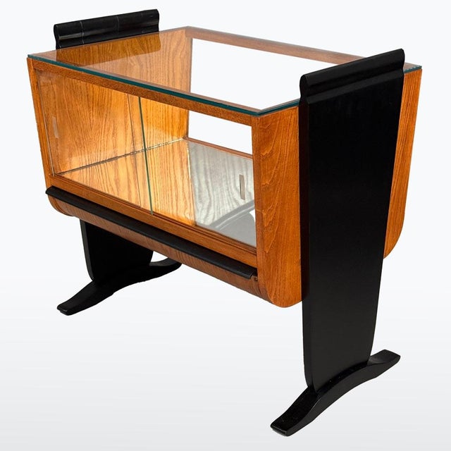Art Deco Bar by Jindrich Halabala for Up Závody, 1950s For Sale - Image 3 of 8
