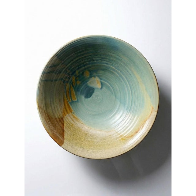 Large Dutch Ceramic Fruit Bowl by Egbert Boonstra, 1990s For Sale - Image 15 of 15