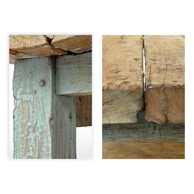 Wooden Coffee Table, 1940s For Sale - Image 6 of 8