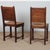 French Straw-Seated Chairs in Wood, 1940, Set of 2 For Sale - Image 3 of 9