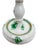 Handpainted Apponyi Green 7915 Double Candleholder from Herend, Hungary, 1960s For Sale - Image 6 of 10