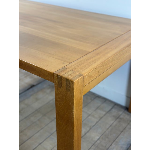 Extendable Table in Oiled Elm from Maison Regain, 1970s For Sale - Image 8 of 13