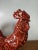 Large Porcelain Rooster Figurine Red Paisley Bandana Farmhouse Country Decor For Sale - Image 4 of 14