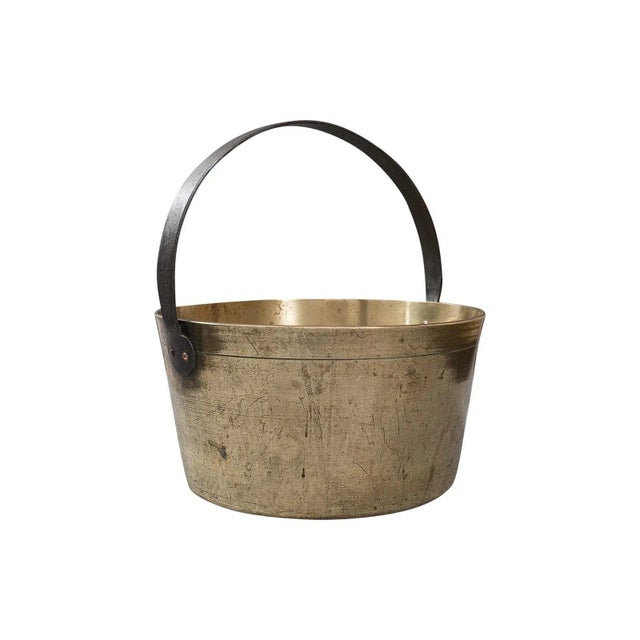 Circa 1800s Antique English Brass Jam Pan For Sale - Image 13 of 13