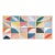 2026, Geometric Astronomy Triptych, Modern Bauhaus Tiles, Modern Floral Axis I, Acrylic Paint on Watercolor Paper, 2026 For Sale