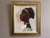 THE QUIET WITHIN Size: 23.8 x 20.7 inches (including frame) Oil on canvas A striking mid-century portrait that captures a...