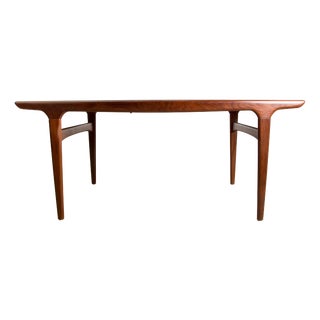 Danish Extendable Teak Dining Table by Johannes Andersen for Uldum Mobelfabrik, 1960 For Sale