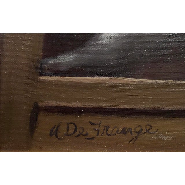 Anthony De Frange -Portrait of Liza Minelli Performing on Stage -Oil Panting For Sale - Image 9 of 12