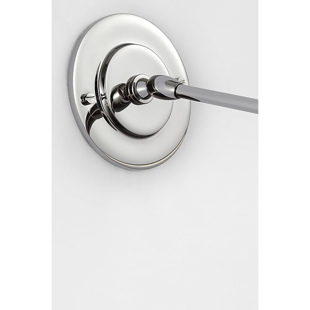 Visual Comfort Amber Lewis for Visual Comfort Signature Emery 30" Picture Light in Polished Nickel For Sale - Image 4 of 7