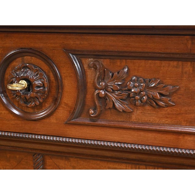 Early 19th Century Mahogany Buffet with Writing Desk For Sale - Image 15 of 18