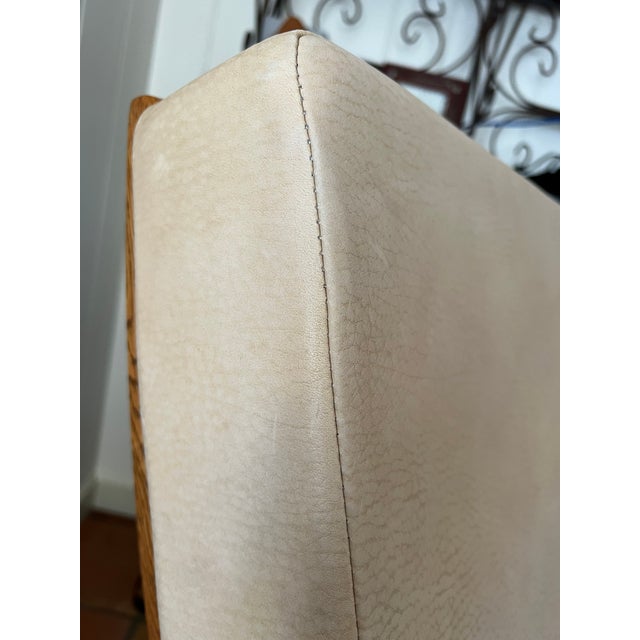 Late 19th Century Late 19th Century Oak Morris Rocking Chair For Sale - Image 5 of 10