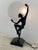 Art Deco Vintage Art Deco Moon Lady Lamp For Sale - Image 3 of 11