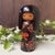 Mid-Century Modern Vintage Sōsaku Kokeshi by Miyashita Hajime, 1970s For Sale - Image 3 of 8