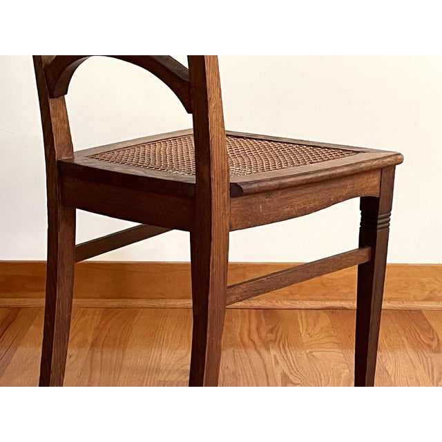 Empire Style Hand Caned Chair Chairish