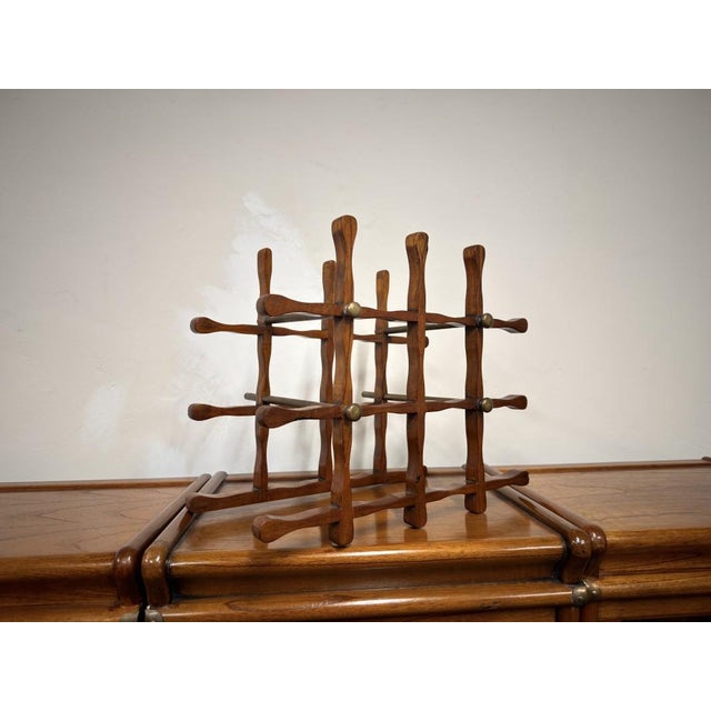 English Wine Rack for Bookcase from Globe Wernicke, in Very Good conditions. Designed 1920 to 1949 I have official proof...