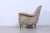 Wood Vintage Florous Armchair, 1950s For Sale - Image 7 of 13