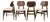 Vintage Thonet Mid Century Modern Bentwood Walnut Dining Chairs - Set of 4 For Sale