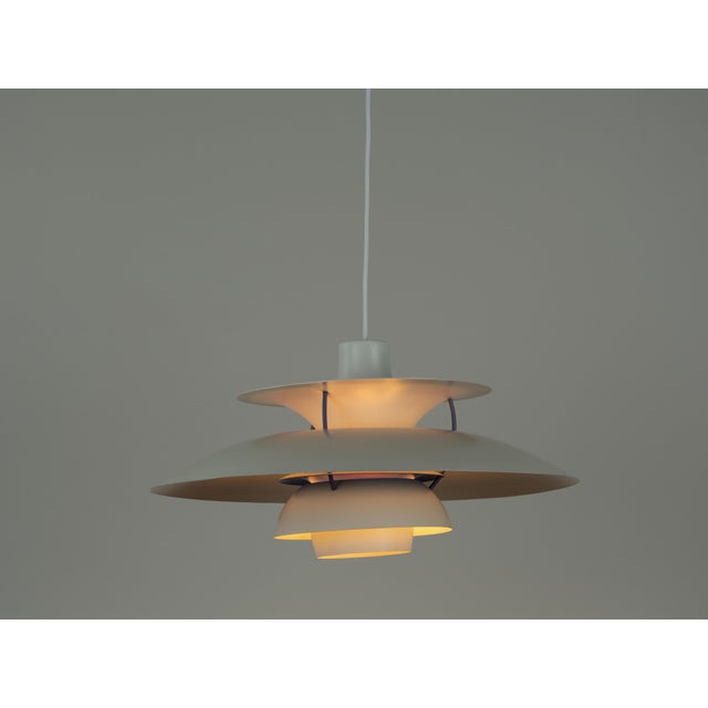 Louis Poulsen Vintage Danish PH 5 Lamp by Poul Henningsen for Louis Poulsen, 1970s For Sale - Image 4 of 17