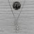 0.50ctw Graduated Diamond Journey Pendant Necklace 14k White Gold 18" Box Chain For Sale - Image 4 of 6