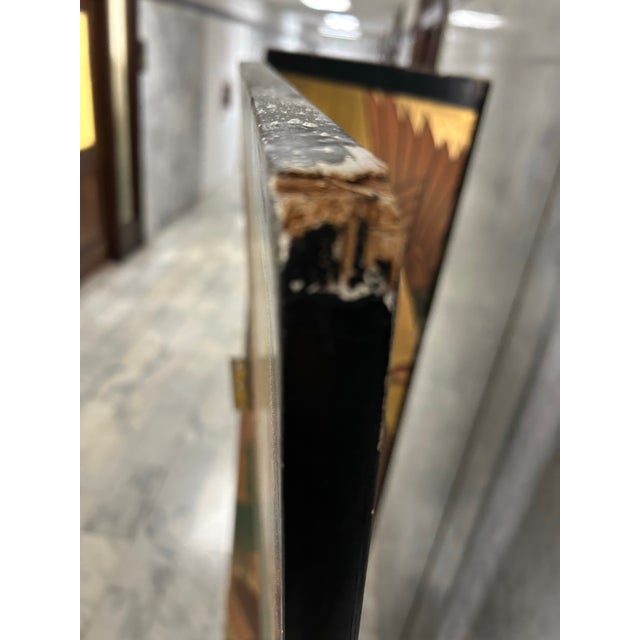 1940s Art Deco Crane Screen For Sale - Image 12 of 12