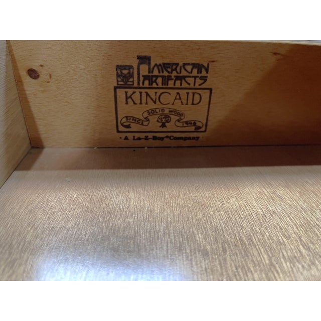 Mid-Century Modern Late 20th Century MCM Kincaid Table With a Drawer For Sale - Image 3 of 3
