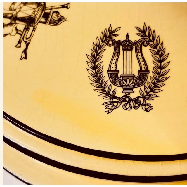 Elegant French-Inspired Transferware from Easthampton NY Estate - Museum Quality Serving Piece Easthampton Estate...