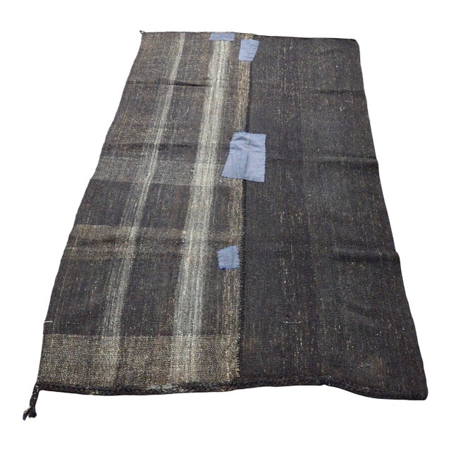 Vintage Tribal Turkish Area Kilim Rug For Sale