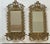 Vintage Pair Italian Bacchus Brass Mirror Wall Hanging Sconces Candleholders For Sale - Image 10 of 12
