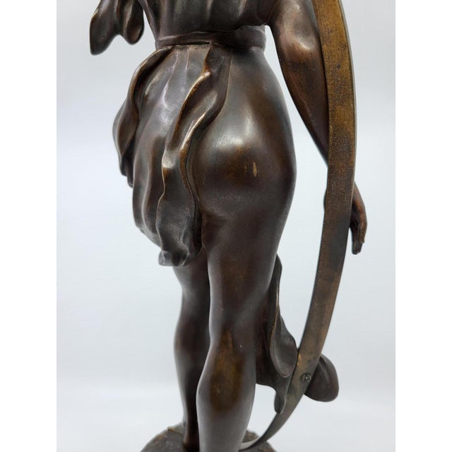 Levasseur Henri Louis, The Shepherd's Star, 1880s, Bronze For Sale - Image 3 of 18