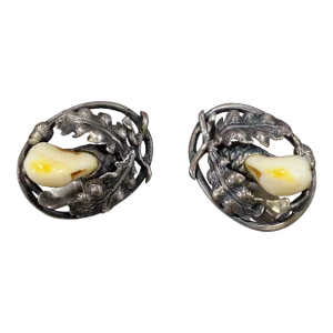 Vintage Bavarian Traditional Costume Jewelry Cufflinks