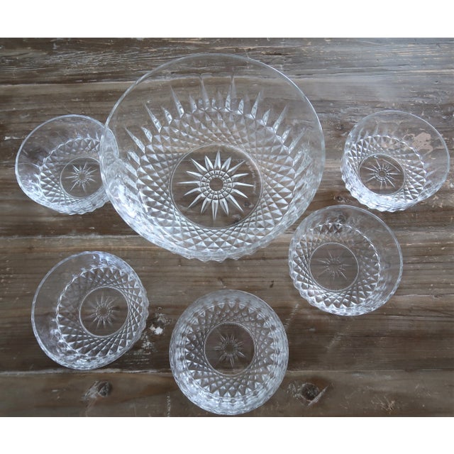 Traditional Vintage Salad Bowl Set Decorative Bowl For Sale - Image 3 of 5